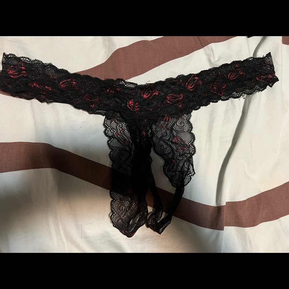 Crotchless panties